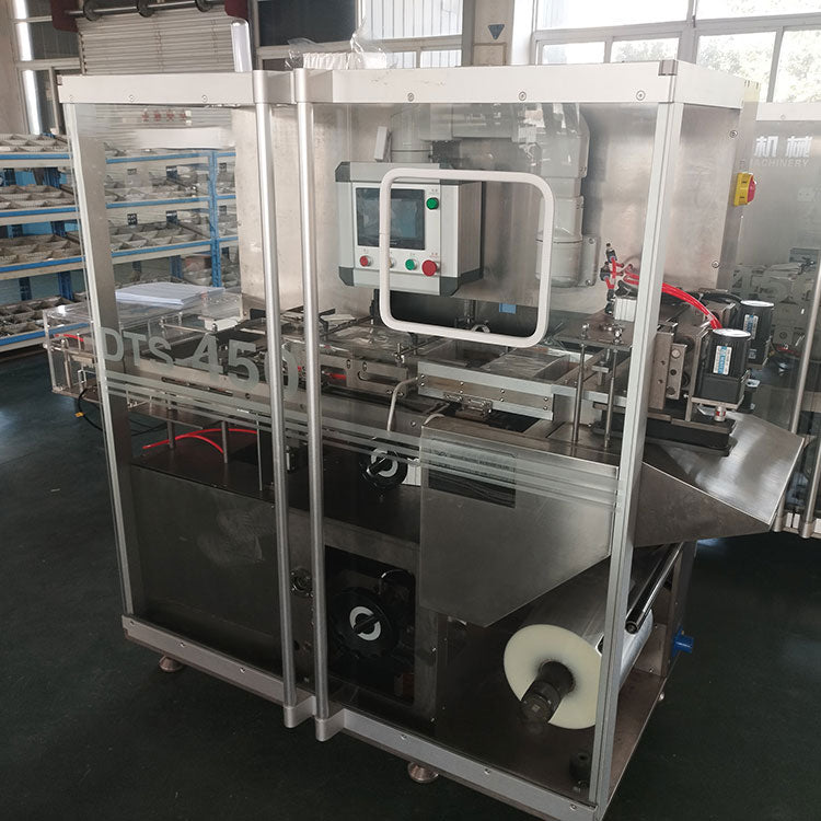 Automatic 3D Transparent Film Wrapping Cigarette Box Packing Machine