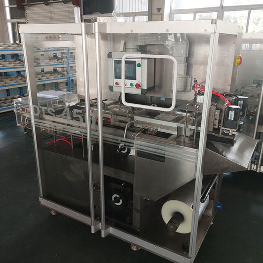 Automatic 3D Transparent Film Wrapping Cigarette Box Packing Machine