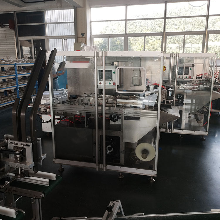 Automatic 3D Transparent Film Wrapping Cigarette Box Packing Machine