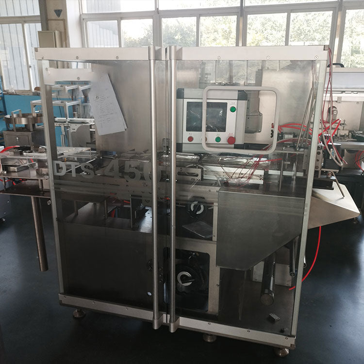 Automatic 3D Transparent Film Wrapping Cigarette Box Packing Machine