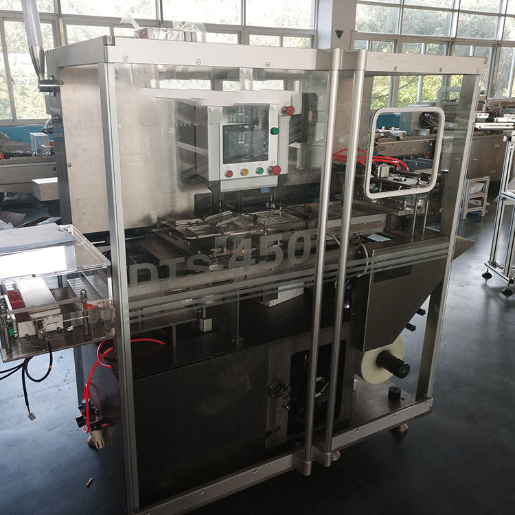 Automatic 3D Transparent Film Wrapping Cigarette Box Packing Machine