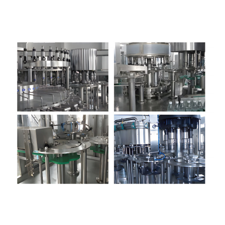 Bottle washing+filling+capping machine