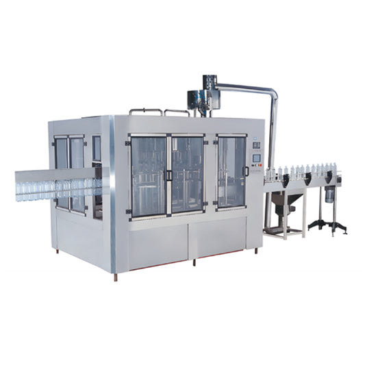 Bottle washing+filling+capping machine
