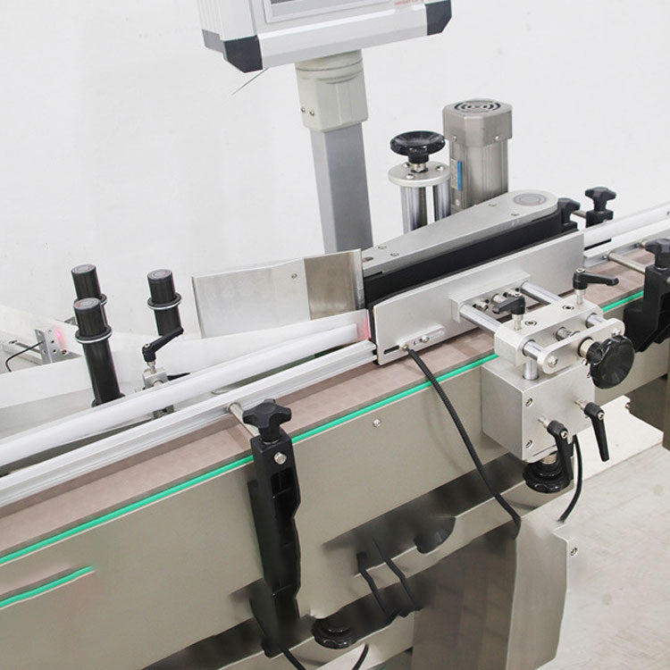 Full Automatic Vertical Round Glass Plastic Metal Bottles Labeling Machine