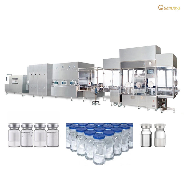 Gainjoys Pharmaceutical Filling Machine Vial Automatic Penicillin Bottle Dry Manufacturer