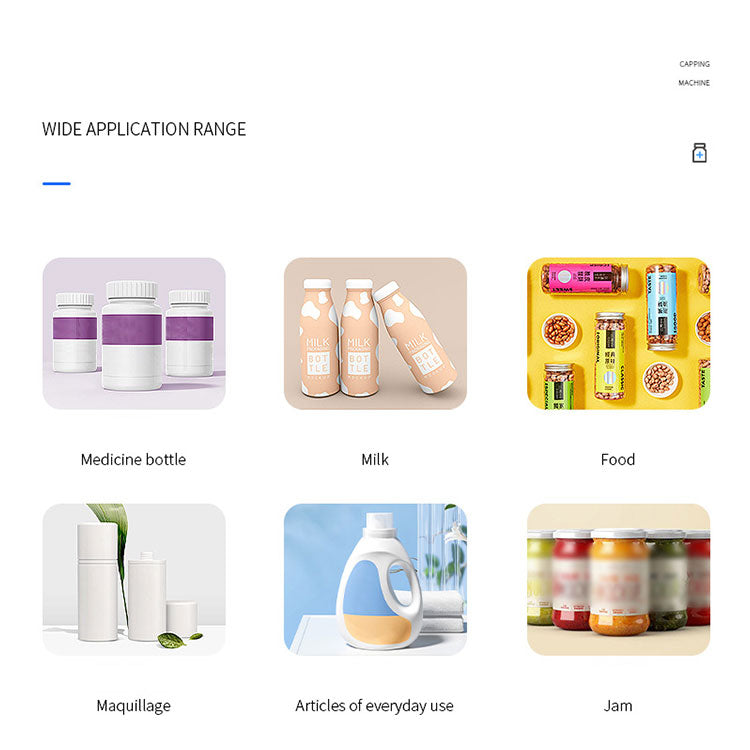 Automatic high speed capping machine for bottle screw capper