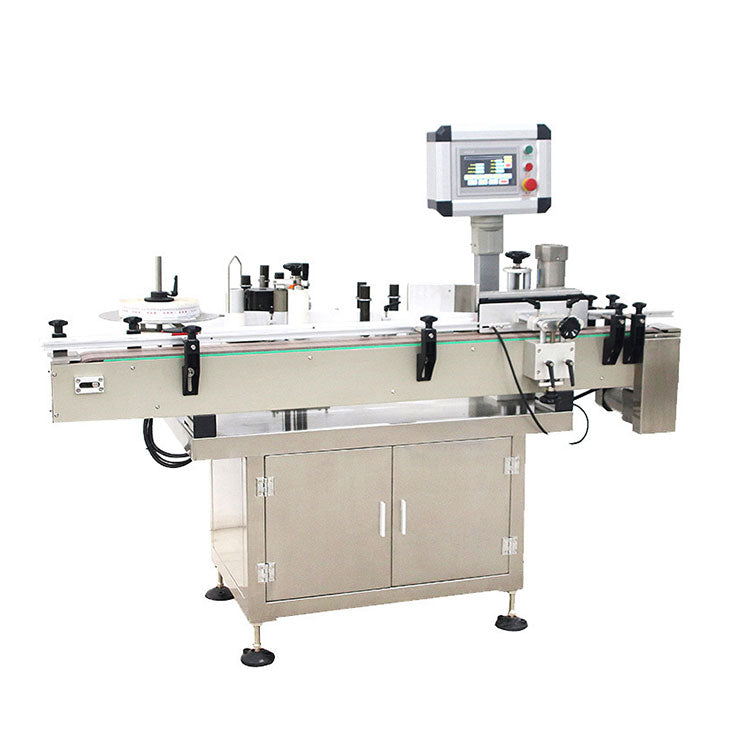 Full Automatic Vertical Round Glass Plastic Metal Bottles Labeling Machine