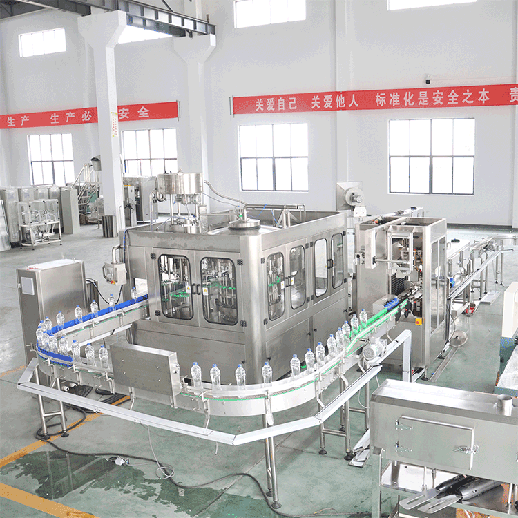 Automatic Beverage Filling Machine for Drinking Water Pure Water Mineral Water Table Water with Washing Filling Capping Function