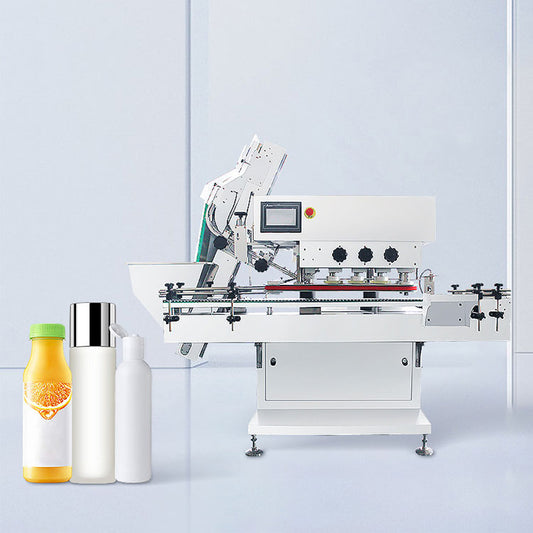 Automatic high speed capping machine for bottle screw capper