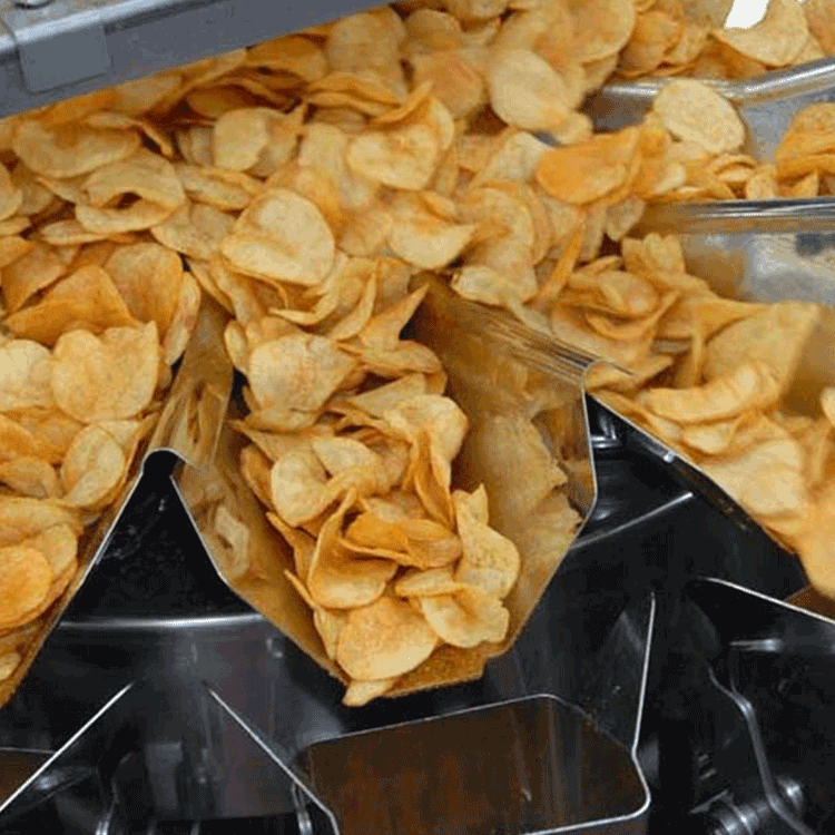 High Speed Vffs Flour Bag Pouch Packing Bagging Machine for Sugar Salet Detergent Powder Spice Flour Biscuit Nuts Potato Chips Granular Milk Snacks Packaging