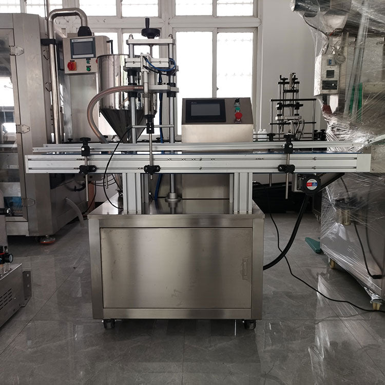 Машина для наполнения и наполнения медового масла с одной головкой, поршневая машина для жидкой пасты