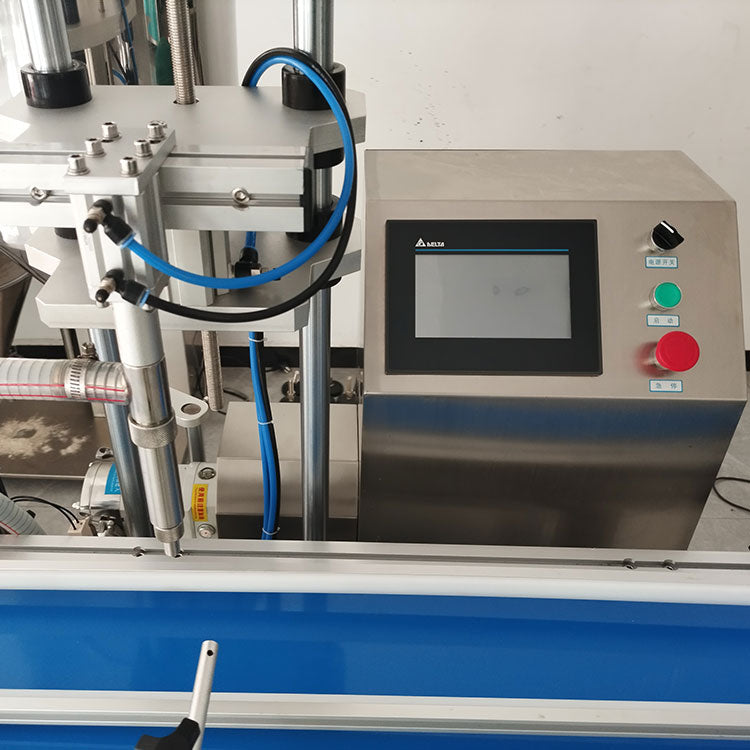 Машина для наполнения и наполнения медового масла с одной головкой, поршневая машина для жидкой пасты