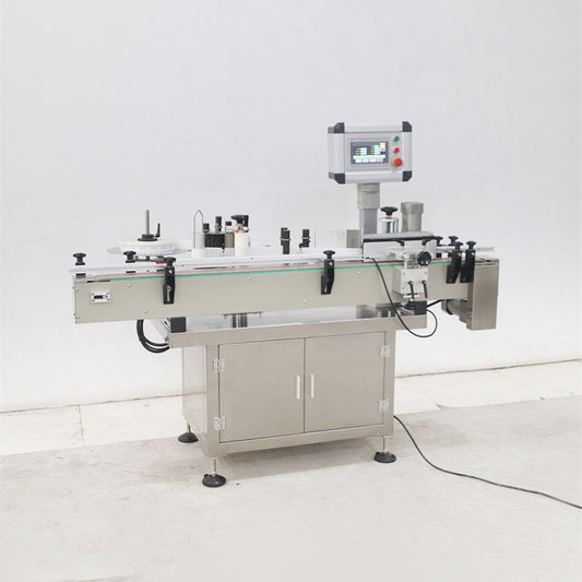 Full Automatic Vertical Round Glass Plastic Metal Bottles Labeling Machine