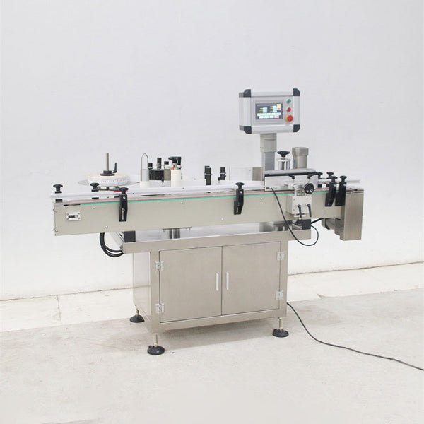 Full Automatic Vertical Round Glass Plastic Metal Bottles Labeling Mac ...