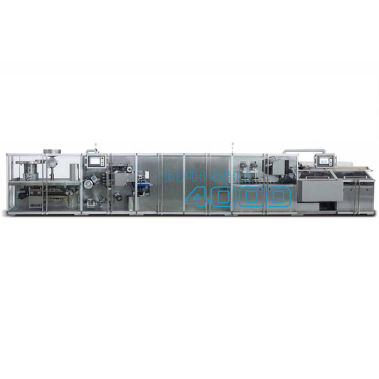 High Speed ALU PVC Blister Packing And AutomaticCartoning Production Line