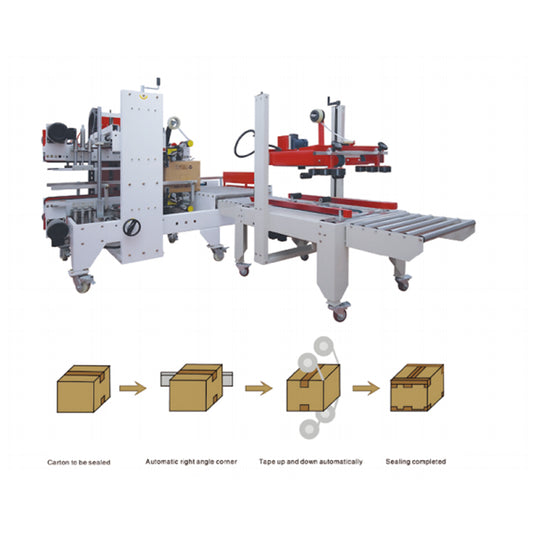 FXJ-5050 sealing machine + H8001sidesealing machine